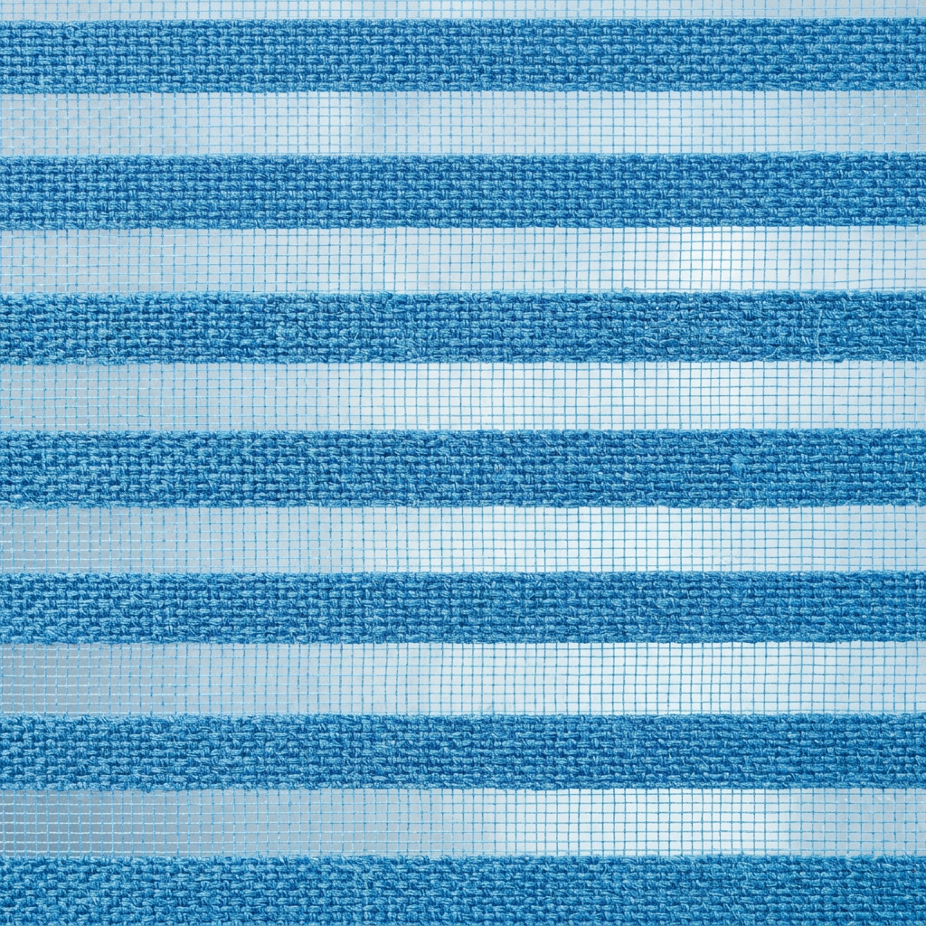 Gök Mavisi zebra perde deseni