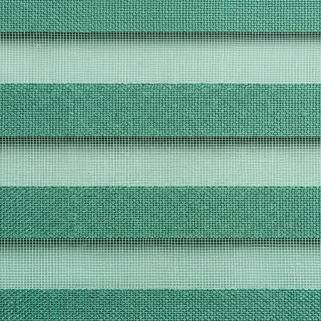 Mint zebra perde deseni
