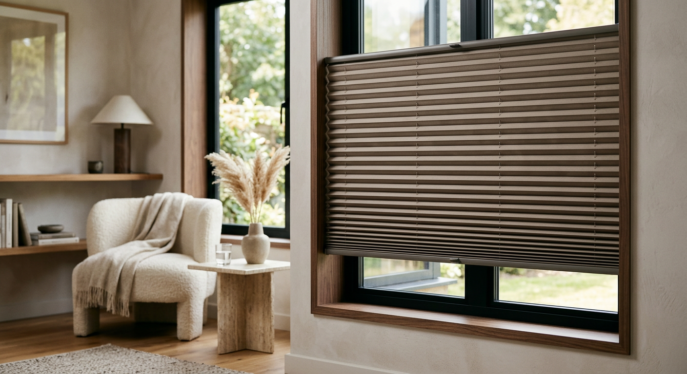 Vizon Bej plise perde